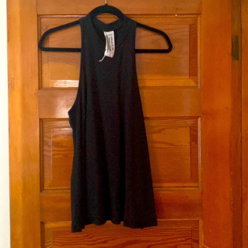 Free People- Mock Neck Tank